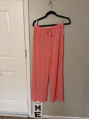 5th Style Slub Pant in Coral